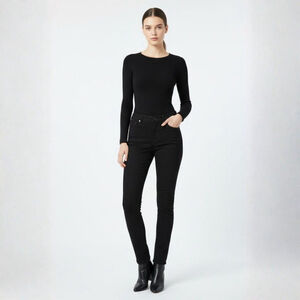 Rag & Bone Equestrian Black Skinny Cut 11952 Jeans Size 32